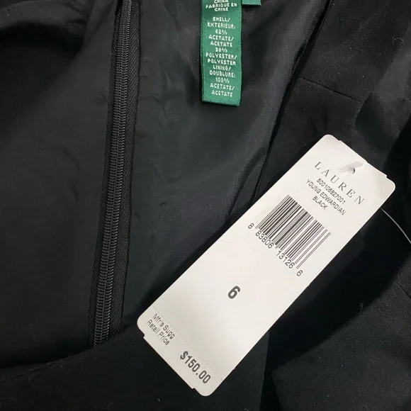 Ralph Lauren Black Dress - Picture 2 of 4